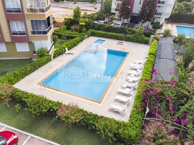 Двухкомнатная квартира с отдельной кухней в Арапсую Коньяалты 