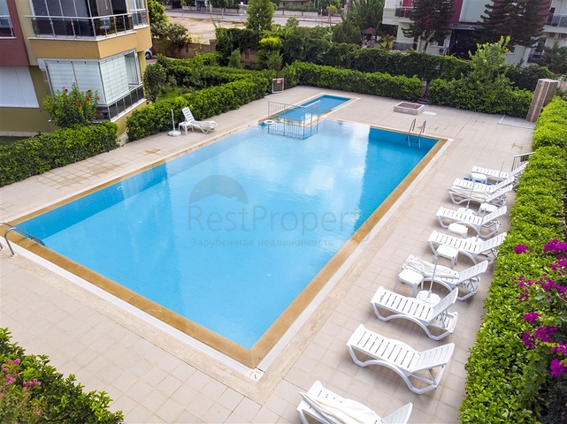 Двухкомнатная квартира с отдельной кухней в Арапсую Коньяалты 