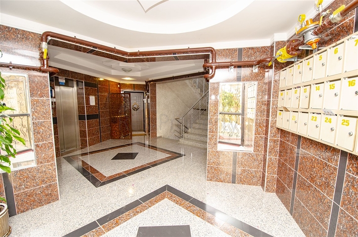 Двухкомнатная квартира с отдельной кухней в Арапсую Коньяалты 