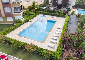 Двухкомнатная квартира с отдельной кухней в Арапсую Коньяалты 