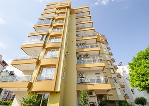 Двухкомнатная квартира с отдельной кухней в Арапсую Коньяалты 