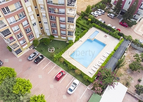 Двухкомнатная квартира с отдельной кухней в Арапсую Коньяалты 