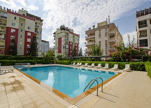 Двухкомнатная квартира с отдельной кухней в Арапсую Коньяалты 