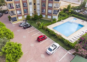 Двухкомнатная квартира с отдельной кухней в Арапсую Коньяалты 