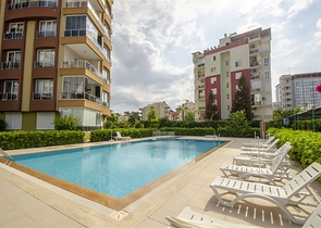 Двухкомнатная квартира с отдельной кухней в Арапсую Коньяалты 