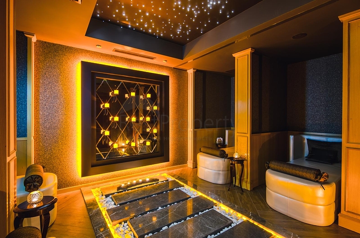 Меблированная трёхкомнатная квартира в элитном комплексе