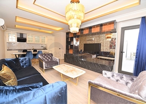 Меблированная трёхкомнатная квартира в элитном комплексе