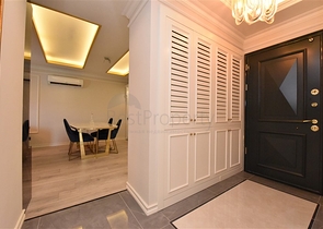 Меблированная трёхкомнатная квартира в элитном комплексе