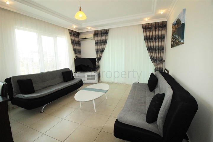 Меблированная квартира 1+1 в районе Джикджилли