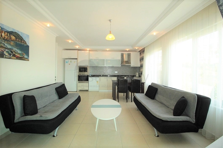 Меблированная квартира 1+1 в районе Джикджилли