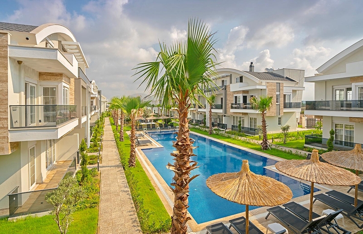 Элитный жилой комплекс у реки в самом центре Белека 