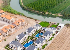 Элитный жилой комплекс у реки в самом центре Белека 