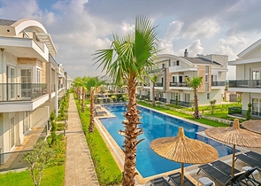 Элитный жилой комплекс у реки в самом центре Белека 