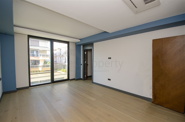 Элитный проект на первой береговой линии в районе Лара Анталья