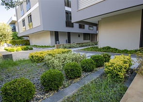 Элитный проект на первой береговой линии в районе Лара Анталья