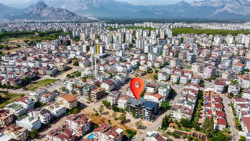 Квартиры 3+1 в Арапсую Коньяалты 500 м до моря