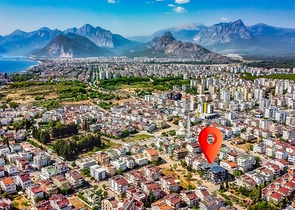 Квартиры 3+1 в Арапсую Коньяалты 500 м до моря