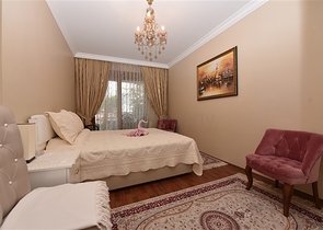 Квартира в комплексе на первой береговой линии в центре Алании