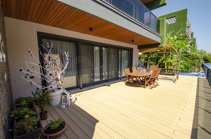 Вилла 6+1 с мебелью в районе Молла Юсуф Коньяалты 