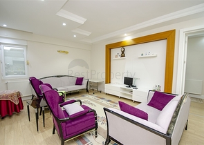 Квартира 2+1 в 150 м от пляжей Коньяалты в Анталии