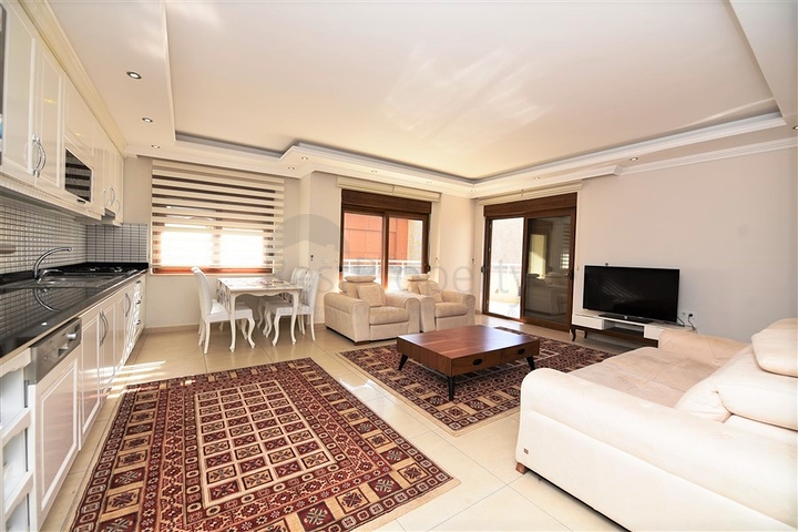 Просторная квартира в центре района Махмутлар