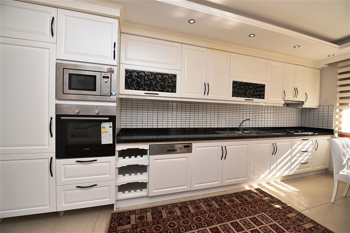 Просторная квартира в центре района Махмутлар