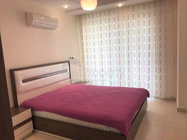 Двухкомнатная меблированная квартира в Авсалларе