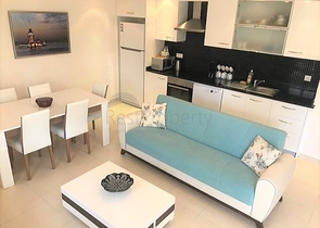 Двухкомнатная меблированная квартира в Авсалларе