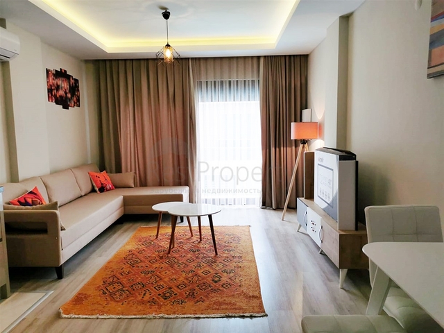 Пентхаус 2+1 с мебелью рядом с песчаными пляжами Лары 