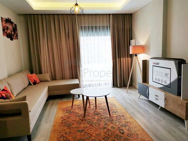 Пентхаус 2+1 с мебелью рядом с песчаными пляжами Лары 