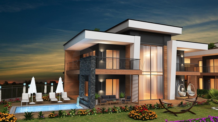 Новый проект вилл в районе Конаклы