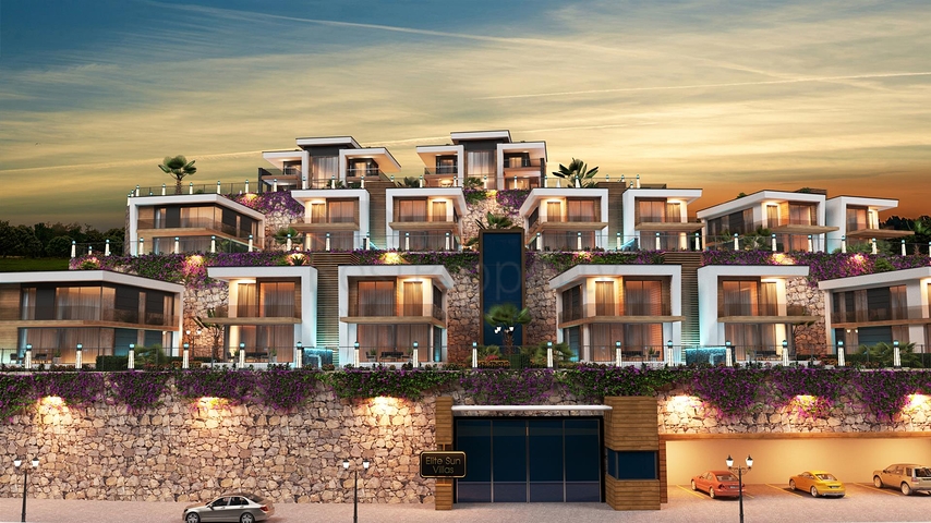 Новый проект вилл в районе Конаклы