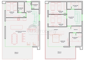 Новый проект вилл в районе Конаклы