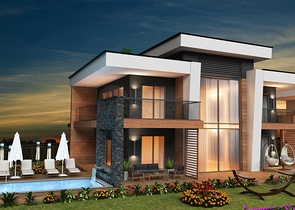 Новый проект вилл в районе Конаклы