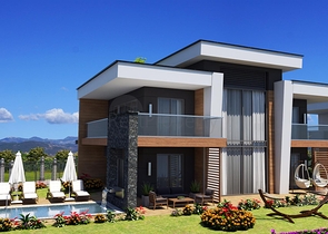 Новый проект вилл в районе Конаклы