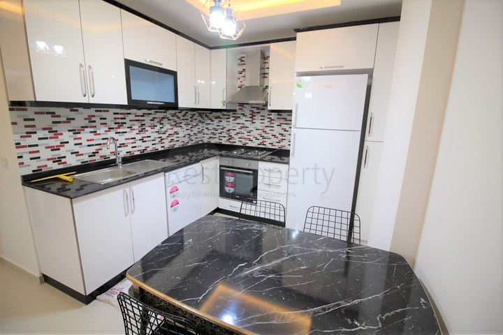 Просторная квартира 1+1 в Махмутларе