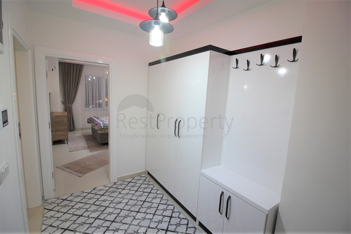Просторная квартира 1+1 в Махмутларе