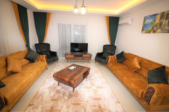 Просторная квартира 1+1 в Махмутларе