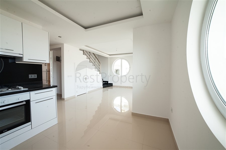 Пентхаус 3+1 рядом с знаменитым пляжем Клеопатра