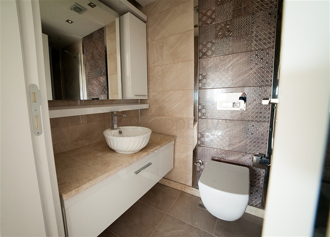 Пентхаус 3+1 рядом с знаменитым пляжем Клеопатра