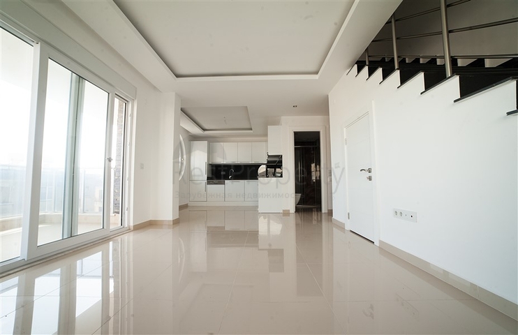 Пентхаус 3+1 рядом с знаменитым пляжем Клеопатра