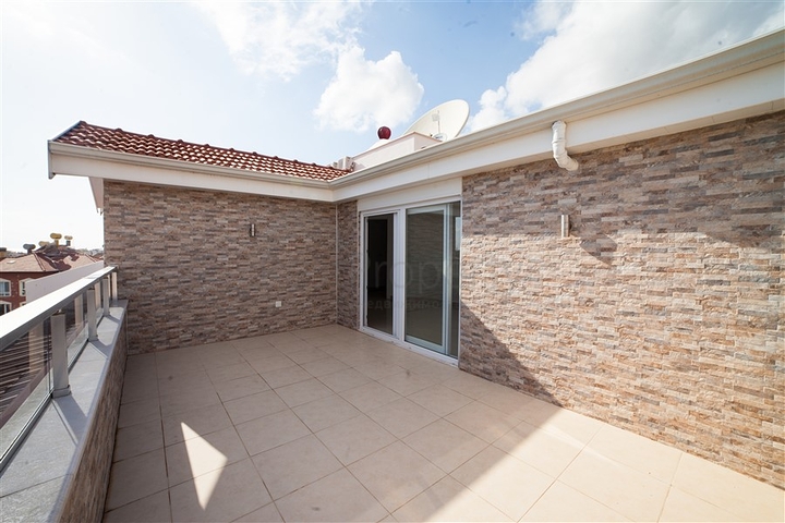 Пентхаус 3+1 рядом с знаменитым пляжем Клеопатра