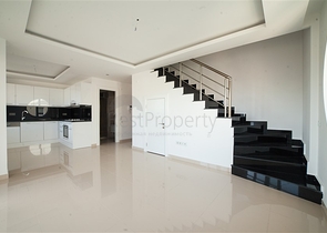 Пентхаус 3+1 рядом с знаменитым пляжем Клеопатра