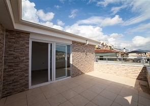 Пентхаус 3+1 рядом с знаменитым пляжем Клеопатра