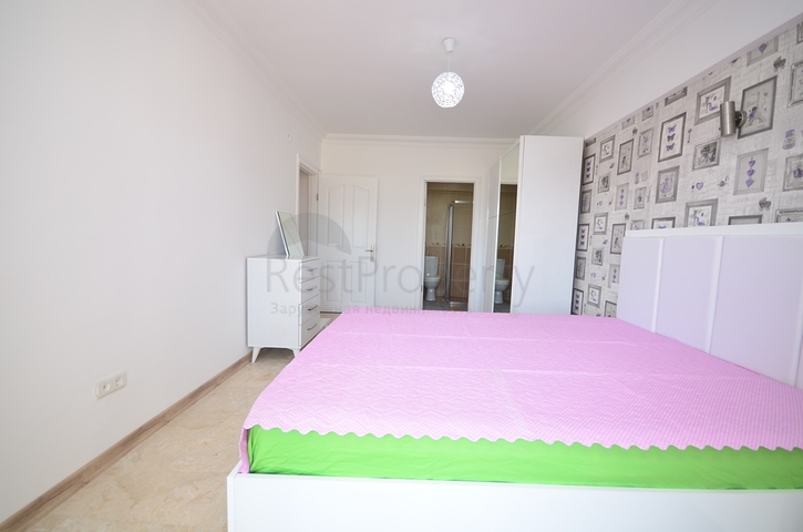 Трехкомнатные апартаменты в новом районе Демирташ