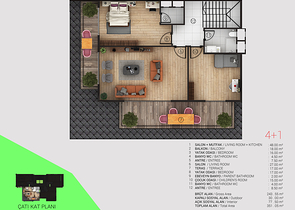 Новый комплекс в районе Тосмур