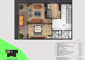 Новый комплекс в районе Тосмур