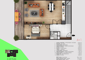 Новый комплекс в районе Тосмур