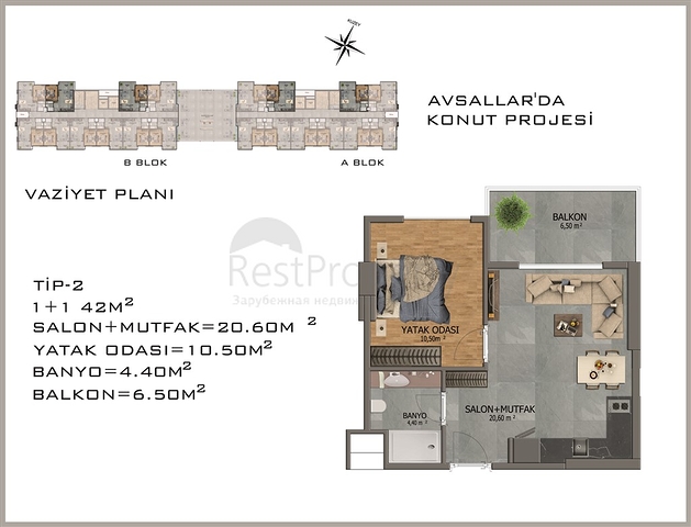 Инвестиционный проект в районе Авсаллар