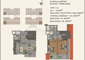 Инвестиционный проект в районе Авсаллар